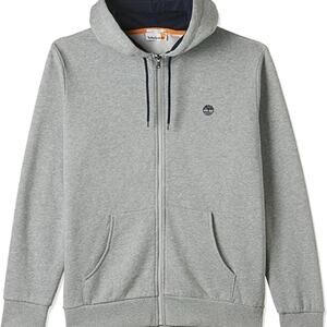 Timberland Gray Zip Up Hoodie